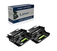 Ineecink Compatible Reemplazo Unidad De Tambor Para Lexmark B2865 58D0Z00 Para Usar Con Lexmark B2865 B2865DW MB2770 MB2770ADHWE Impresora,(Negro-150000 Páginas),2 pack