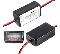 Inefala 12V DC Rectificador Filtros para Cámaras, Cámara de Marcha Atrás del Coche Relé de Potencia Condensador Filtro Rectificador