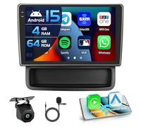 Inefala 4+64G Radio para Renault Trafic 2 Opel Vivaro A Nissan Primastar 2010-2014 Android 15 mit 10'' In-Cell Pantalla con Wireless Carplay y Android Auto Mirror Link Radio FM/RDS GPS WiFi BT SWC
