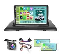 Inefala 8 Core 2+64G Radio para BMW X3 E83 2004-2012 Android 15 con Wireless Carplay y Android Auto, 9'' Pantalla Táctil Estéreo Radio con Bluetooth 5.0 59UI 32 EQ DSP GPS FM/RDS SWC Cámara Inversa