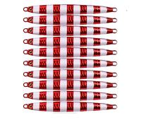 INEOUT 10 Unids/Set 10g 20g 30g 40g 60g Cebo De Metal Fundido Señuelos De Pesca Lote Jigs Trucha Cebos Duros Pesca Pez Jigging Agua Salada(D 10 PCS No Hook,20G)