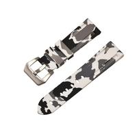 INEOUT Compatible Con Panerai, Correa De Silicona De Camuflaje Suave, Interfaz Plana De Moda, Correa De Reloj De Goma Deportiva, 20mm, 22mm, 24mm, 26mm, Accesorios For Reloj(Color1,26mm)