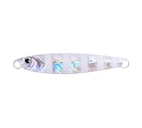 INEOUT Ocean Boat Beach Agua De Mar Pesca Arrastre Metal Jigging Señuelos 60g 80g Cebo For Caballa Española Bass Casting Spoons Jigs(H,80G-105MM)