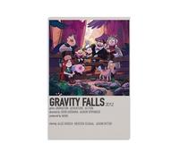 INEOUT Póster decorativo de anime Gravity Falls, póster de pared e imagen artística moderna para decoración de dormitorio familiar, 20 x 30 pulgadas (50 x 75 cm)
