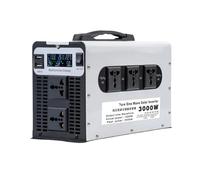 Inerte de onda sinusoidal pura de 5000 W/8000 W/10000 W/12000 W, potencia de 12-72 a CA, inerte solar for automóvil, inerte portátil fuera de la red(5000W,24V)