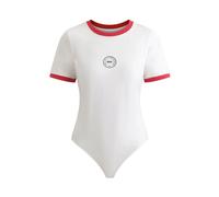 Ines de la Fressange Paris - Nacre Bodysuit - Tops - Mujer - Blanco - S -