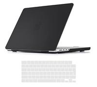 iNeseon Funda Compatible con 2025-2021 MacBook Pro 14 Pulgadas M5 M4 M3 M2 M1 Pro/MAX A3434 A3112 A3185 A3401 A2918 A2992 A2779 A2442 Touch ID, Delgado Carcasa Case Dura & Cubierta Teclado, Negro