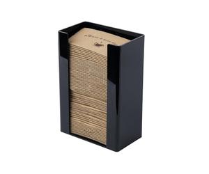 IneVibe Soporte para taza de café, organizador de chaqueta de cuello caliente para almacenamiento a granel, dispensador vertical negro para embragues de café en casa o restaurante, encimera o montaje