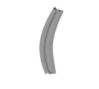 INF 1 almohadilla de repuesto para la cabeza compatible con Sony WH-CH710N CH720N - Piel de proteína, 12 x 2,5 cm