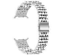 INF 1 correa de acero inoxidable compatible con Samsung Galaxy Watch 8 y Ultra 2 - 20,5 x 2 cm