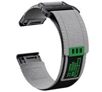 INF 1 correa de nailon con de color militar, compatible con Garmin Fenix 8 de 26 mm, pulsera deportiva