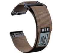 INF 1 correa de nailon con de color militar, compatible con Garmin Fenix 8 de 26 mm, pulsera deportiva