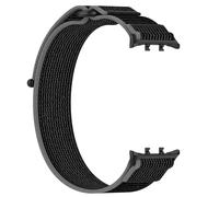 INF 1 correa de nailon trenzado con cierre de - Compatible con HONOR Watch 5, color negro y gris