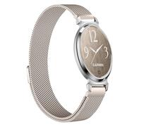 INF 1 correa de reloj de acero inoxidable milanesa compatible con Garmin Lily 2 - Cierre magnético, 18 x 1,4 cm