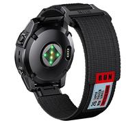 INF 1 correa de reloj de nailon compatible con Garmin Fenix 8, Fenix6, 7x Pro, con cierre de