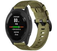 INF 1 correa de reloj de nailon compatible con Garmin Forerunner 255 265 245 - Tejido de nailon y acero inoxidable 304