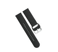 INF 1 correa de silicona negra para Fitbit Versa 2 Lite, impermeable, transpirable, con hebilla, 12 x 8 cm