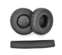 INF 1 par de Almohadillas de Repuesto y una Funda para la Cabeza para reemplazar JBL Synchros S400BT, Almohadillas de PU + Esponja, 1 par de Almohadillas, 1 x Funda para la Diadema