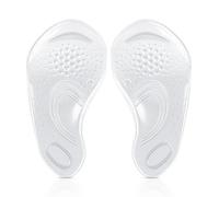 INF 1 par de plantillas para pies planos, plantillas de gel para soporte de arco de pie plano, plantillas de soporte de arco, soporte de pie plano