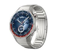INF 1 pulsera de titanio compatible con Huawei Watch GT 5 Pro 46 mm - Negro, 19,3 x 3,65 cm, cierre rápido