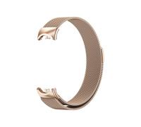 INF 1 pulsera magnética de metal compatible con Xiaomi Band 8/9/10 - acero inoxidable 304, 20 x 1,6 cm, 145-245 mm
