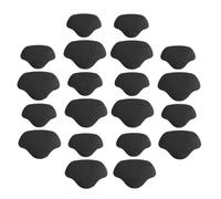 INF 10 pares de parches de protección/reparación del talón para reparación de calzado, 2 tamaños, agarre del zapato del talón, forro acolchado, plantillas autoadhesivas para el talón