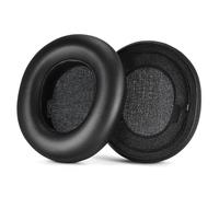 INF 2 almohadillas compatibles con SteelSeries Arctis Nova Pro Wireless - Proteína de piel y espuma viscoelástica, Negro, 10 x 9 cm