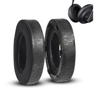 INF 2 almohadillas de gel de refrigeración para auriculares Bose NC700 - Negro, 8,5 x 6 cm, tela de seda de hielo