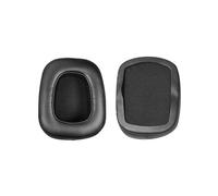 INF 2 almohadillas de repuesto compatibles con Razer Tiamat V2 7.1 2.2 - Proteína de piel y espuma viscoelástica, color negro, 9 x 7,7 cm