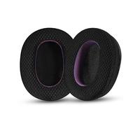 INF 2 almohadillas de repuesto para Sony ULT WEAR WH-ULT900N - Malla negra y violeta, 7 x 7 cm