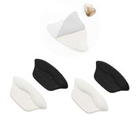 INF 2 pares de protectores de talón/insertos de talón para un mejor agarre en los zapatos, plantillas de zapatos de 5 mm de grosor, plantillas de zapatos antiampollas, protectores de talón