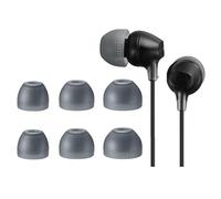 INF 6 fundas de repuesto para auriculares Sony WI-C400, silicona, color gris