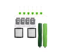 INF Accesorios de repuestos para iRobot Roomba Serie J7+, 14 Piezas, 2 x Cepillo Principal, 6 x Cepillo Lateral, 4 x Bolsas de aspiradora, 2 x Filtro HEPA