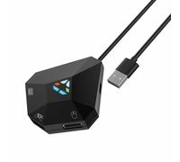 INF Adaptador de Teclado y Mouse para Juegos para Consolas de Juegos, Adaptador de Teclado y Mouse Compatible con Nintendo Switch, con PS4, PS3, Xbox One, Xbox 360