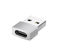 INF Adaptador USB-C a USB, admite Carga, Transferencia de Datos rápida y Estable, Convierte USB-C/USB-A, Plug and Play