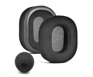 INF Almohadillas de Espuma viscoelástica de Repuesto para Razer BlackShark V2 X, Calidad de Sonido Mejorada, protección del micrófono, Almohadillas de Malla y Espuma viscoelástica