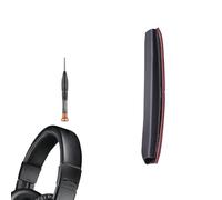 INF Almohadillas de piel de proteína compatibles con Audio-Technica ATH M50 Series, almohada de espuma viscoelástica con destornillador, almohadilla de repuesto para ATH M50X/M50XBT, protección y
