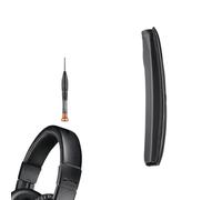INF Almohadillas de piel de proteína compatibles con Audio-Technica ATH M50 Series, almohada de espuma viscoelástica con destornillador, almohadilla de repuesto para ATH M50X/M50XBT, protección y