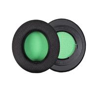 INF Almohadillas de repuesto compatibles con Razer Kraken Pro V2 - Malla de fútbol transpirable, 2 unidades, color negro, 11 cm x 9,8 cm, espuma viscoelástica, ajuste cómodo