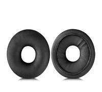 INF Almohadillas de repuesto de piel sintética para auriculares Technics/Panasonic 1200 y RPDJ1210, color negro
