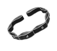 INF Bandas de resistencia de tela numeradas de 8 piezas, paquete de 2 unidades, bandas elásticas multibucle para yoga, pilates, danza y entrenamiento de cuerpo completo