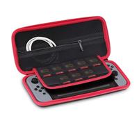 INF Bolsa de transporte resistente, estuche, estuche de viaje apto para Nintendo Switch, estuche para consola y accesorios