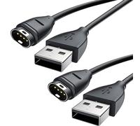 INF Cable Cargador Universal Compatible con Reloj Garmin Cable Cargador de Recambio Compatible con Garmin Active Fenix 6 6X ProSolar Fenix 6S Pro Forerunner 4 5 Vivoactive