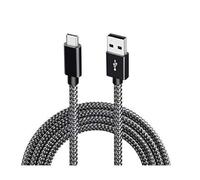 INF Cable USB-A 2.0 a USB-C con Cable de Carga de Carga rápida 3A para teléfono Android Cargador de Pared Cargador de Coche Cargador inalámbrico Banco de energía portátil 1 m