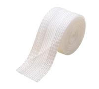 INF Cinta termoadhesiva para dobladillo 5m Acortar cortinas sin coser Cinta termoadhesiva para acortar cortinas blanca