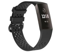 INF Correa Compatible con Fitbit Charge 3/Fitbit Charge 4 Silicona transpirable