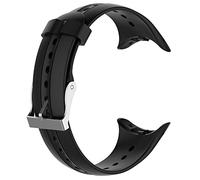 INF Correa Compatible con Garmin Swim Watch, Correa de Repuesto de Silicona Suave para Garmin Swim Watch, Correa de Reloj de Silicona Negra, Estilo de diseño contractivo