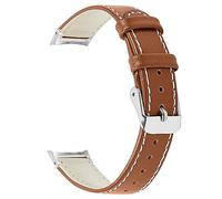 INF Correa de reloj correa de repuesto de cuero genuino fino para Fitbit Inspire 2 / Inspire 3