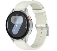 INF Correa de reloj de piel auténtica para Samsung Watch 4, 5, 6, 7