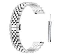 INF Correa de reloj pulsera de acero inoxidable de 20 mm para reloj Samsung Galaxy Watch 5/4/3/Garmin
